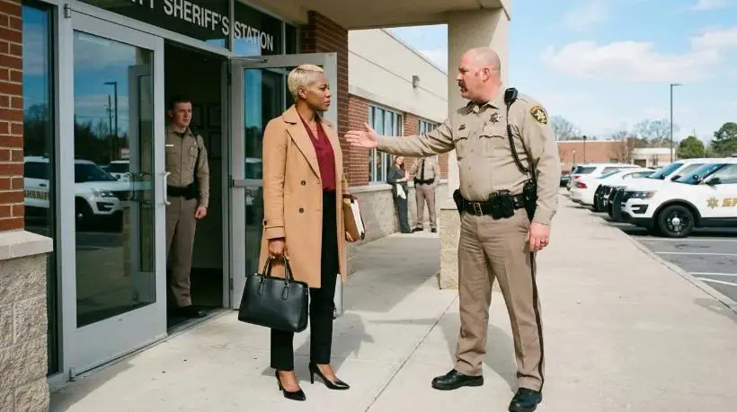 They Stopped the New Police Chief Outside Her Own Station — Then She Revealed Why She Was Really There