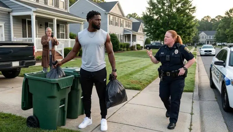 A Cop Handcuffed a Black Man for Taking Out the Trash — Then Her Backup Officer Asked One Question