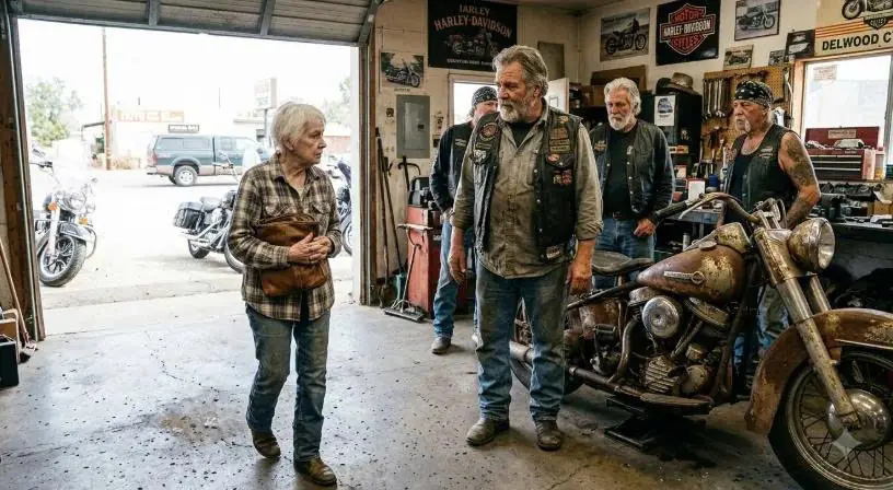 She Bought a $35 Rusty Harley to Escape Her Son — Then She Found a Rusted 1963 Panhead