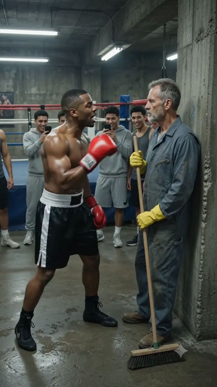 Retired Boxing Coach Worked as a Janitor for Six Years — Then One Dodge Left an Undefeated Champion Speechless
