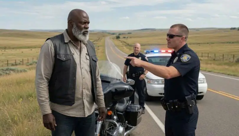 Cops Stopped an Elderly Man on a Motorcycle — Then The Police Chief Arrived And Went Silent