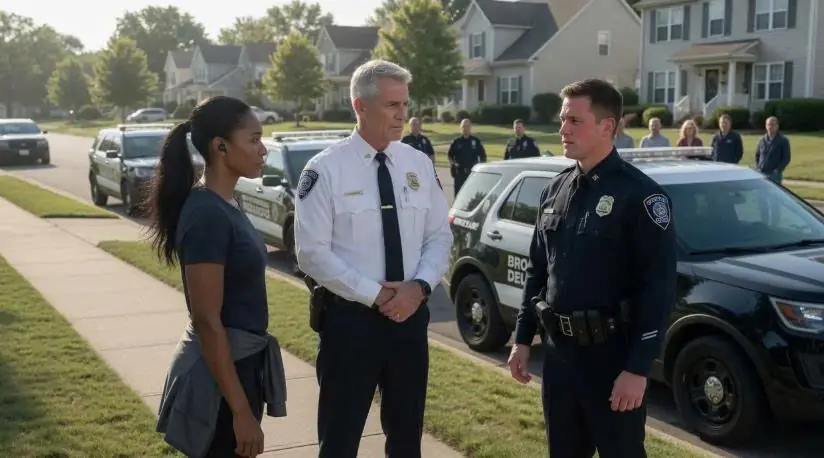 Officer Stopped a Woman While She Was Jogging — Minutes Later, He Realized She Was His New Boss