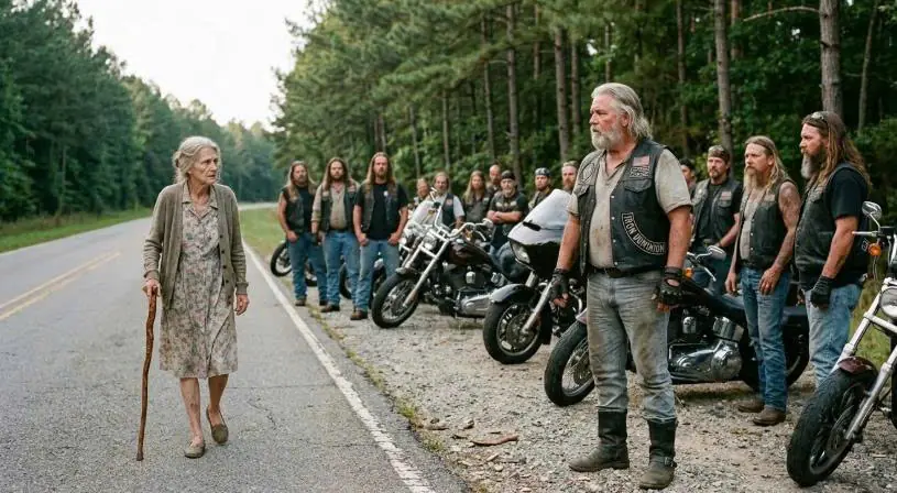 74-Year-Old Woman Saved 15 Hells Angels From a Collapsed Bridge — Then They Handed Her the Keys to a New Life