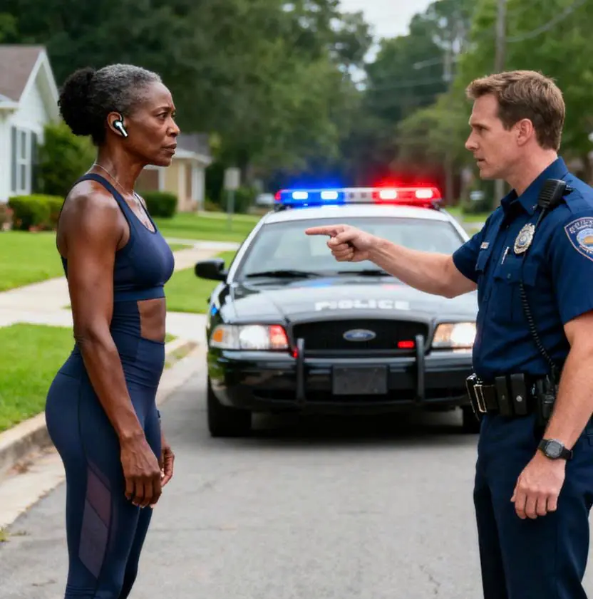 Cop Laughed At a Woman While She Was Jogging — Unaware Who She Is