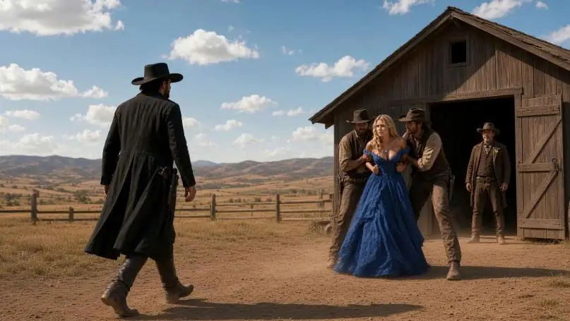 "Touch Her Again" — The Stranger on the Roan Mare Didn’t Think Twice | Wild West Story