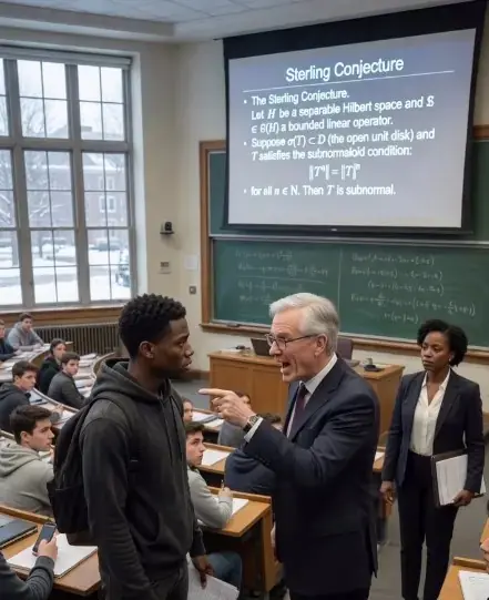 A Professor Accused a Dining-Hall Worker of Cheating — Then a Famous Physicist Projected His Handwritten Pages Before the Entire Faculty