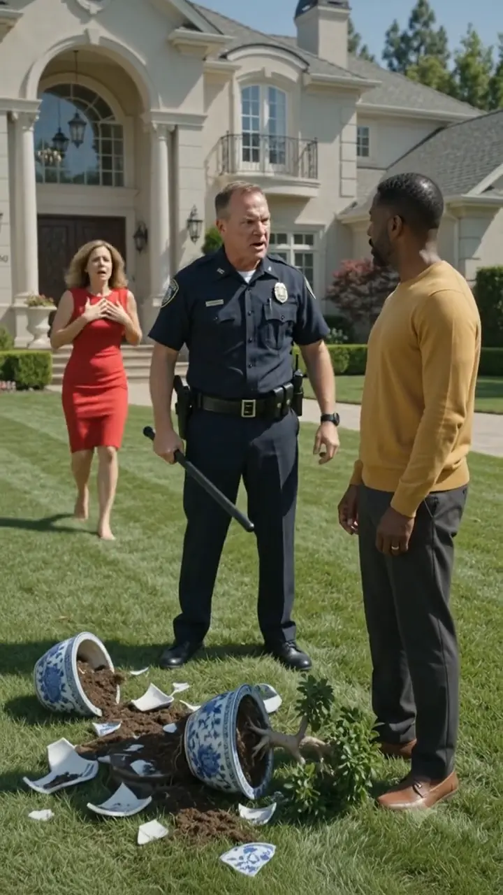 Racist Cop Destroys a Black Colonel’s Bonsai — Then Learns Who He Really Is