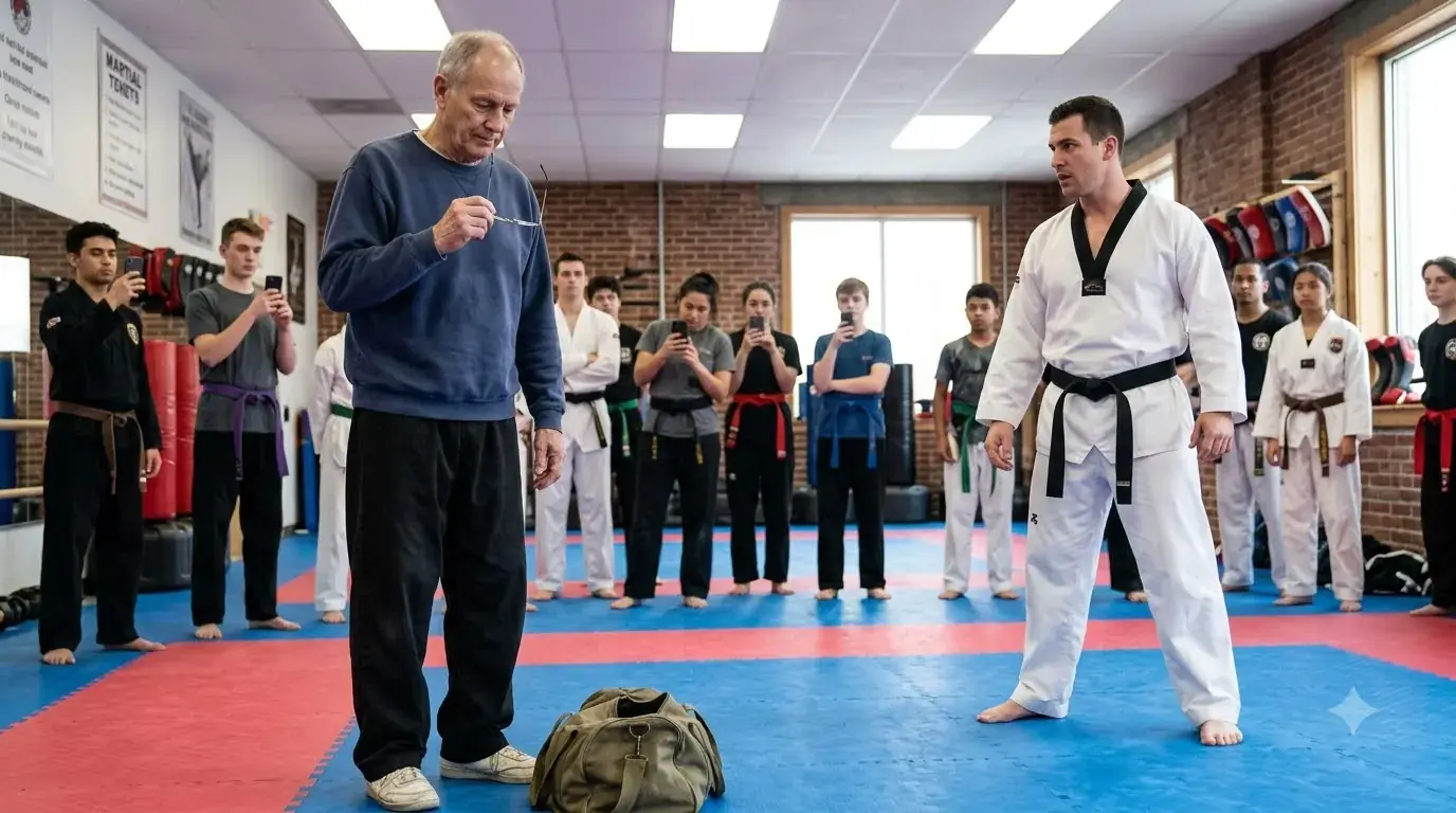 A Black Belt Challenged a Quiet 72-Year-Old Man to Spar — Then Learned He Had Trained His Coach