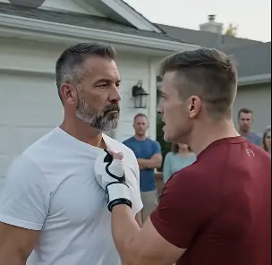My Neighbor’s Black Belt Champion Cornered Me — He Had No Idea I Trained Elite Fighters