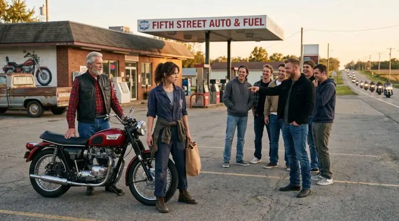Girl Mechanic Saves Biker From 6 Bullies In 8 Seconds — Then 1500 Hells Angels Came For Her