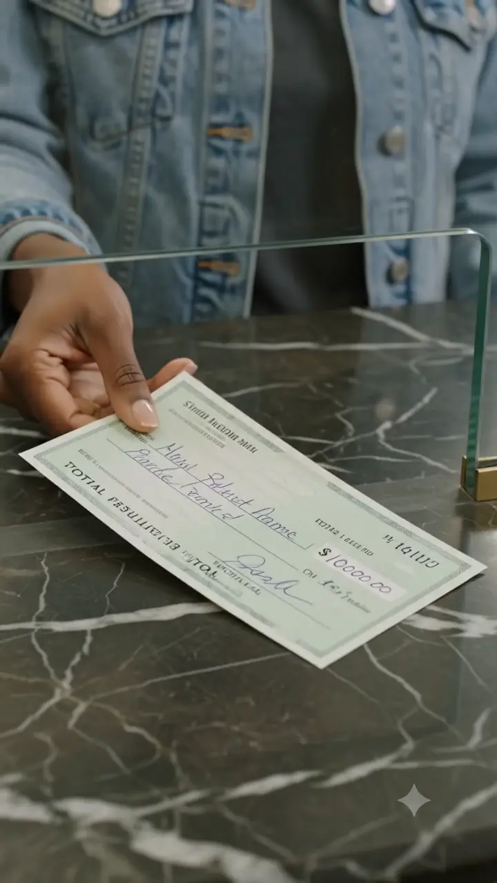 THE CHECK THEY LAUGHED AT
