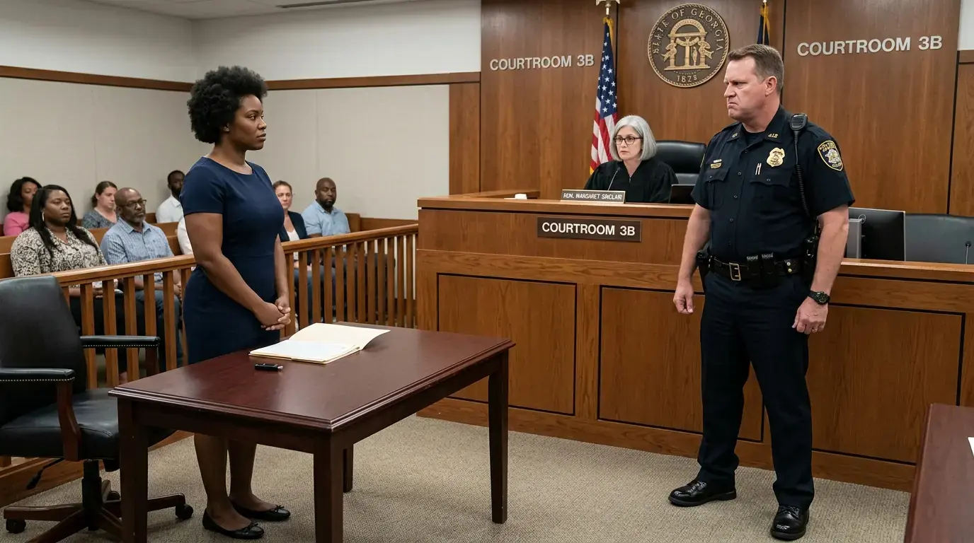 Cop Slapped Black Woman in Front of Judge — Then His Second Punch Never Landed