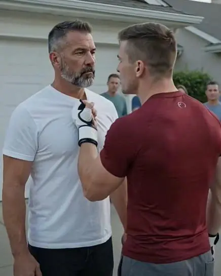 My Neighbor’s Black Belt Champion Cornered Me — He Had No Idea I Trained Elite Fighters