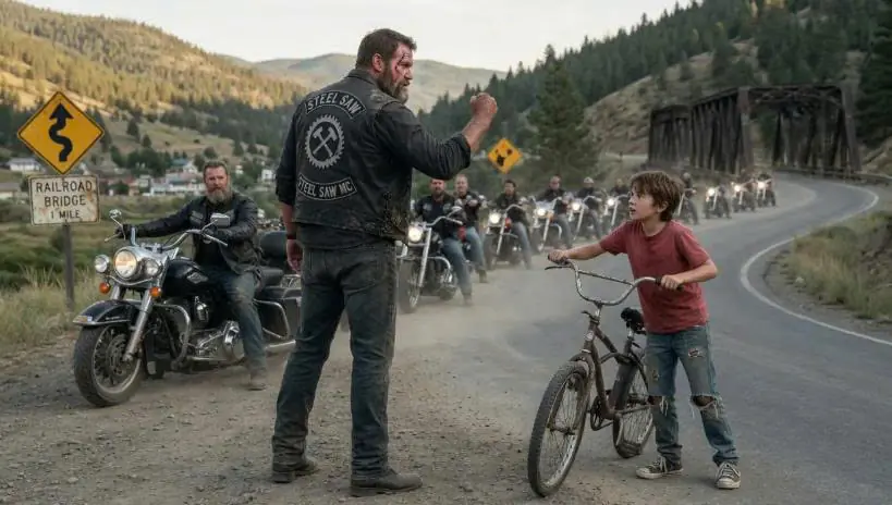 "They Are Waiting Round The Corner!" Cried Little Boy to Hells Angels — Revealing A Massive Conspiracy