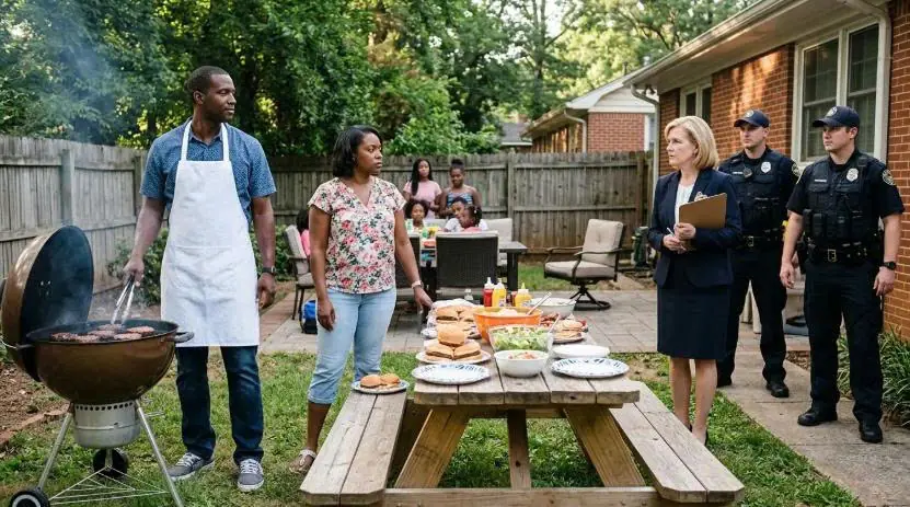 HOA Woman Tries to Shut Down Black Family BBQ — Then Learned Who Owned the Grill