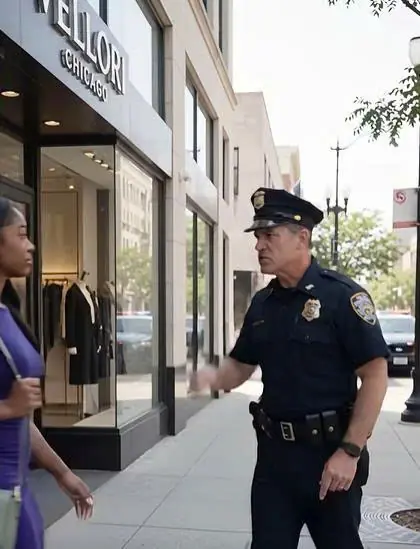 Police Followed a Woman Out of a Luxury Boutique — Then Her Husband Arrived