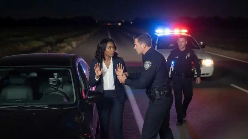 Cop Pulls Gun At Black Woman, Laughs at Her FBI Badge — 2 Minutes Later, He’s in Cuffs