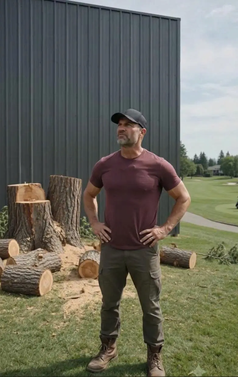 HOA Cut Down My Trees for a Golf-Course View—So I Built a 20-Foot Steel Wall They Couldn’t Touch
