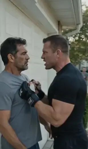 My Neighbor’s Black Belt Champion Cornered Me — He Had No Idea I Trained Elite Fighters