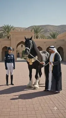 I paid 10 million dollars for this horse, but it refuses to obey me and constantly attacks me. If you can tame it, I will marry you