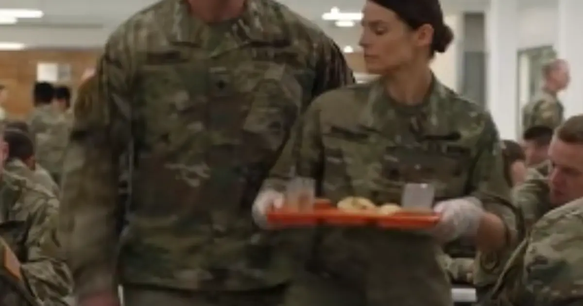He Ordered Her to Pick Up the Tray. By Nightfall, the Whole Battalion Learned Who Had Really Been Under Investigation