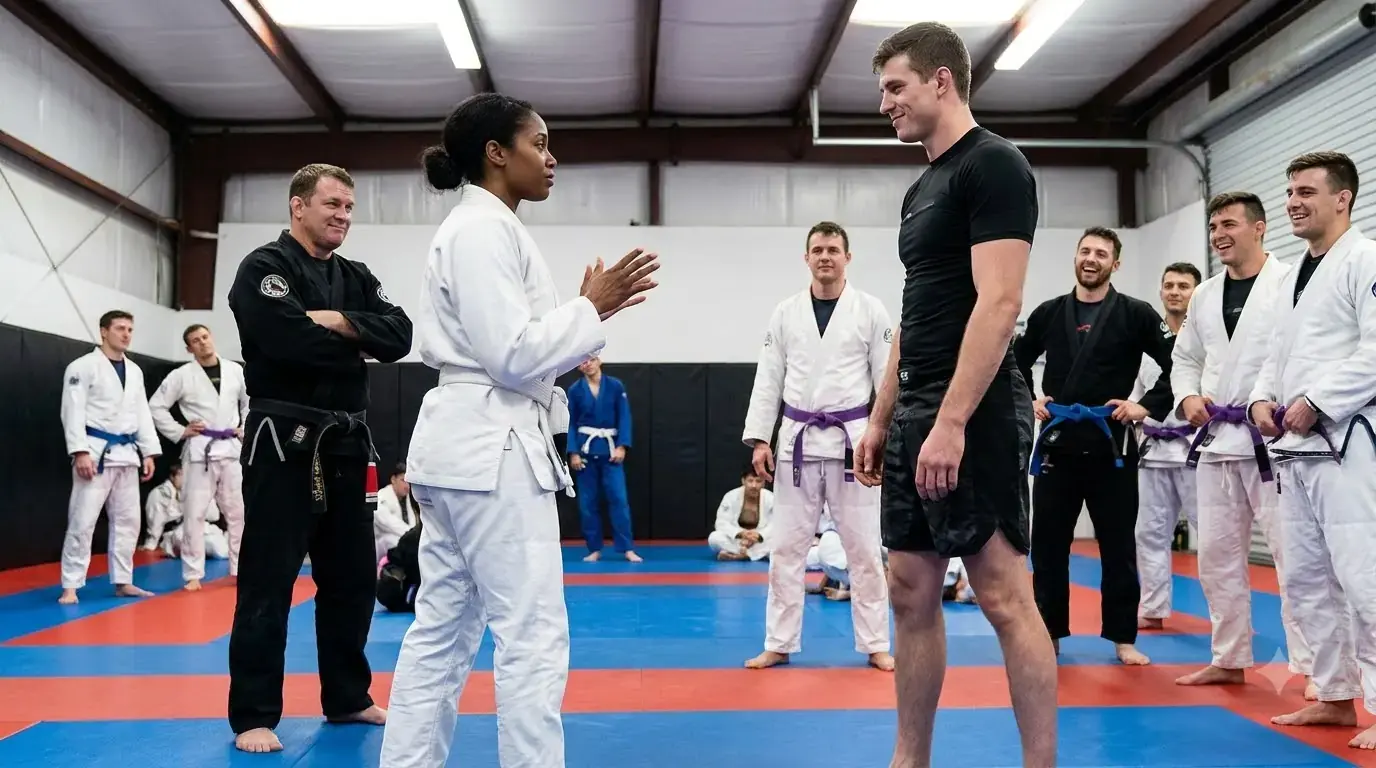 A Black Woman Was Ridiculed at Jiu-Jitsu Class – Then Submitted a Black Belt in 14 Seconds