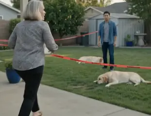 She Accused the Man Next Door of Poisoning His Dog — Then One Detail in the Feed Bucket Changed Everything