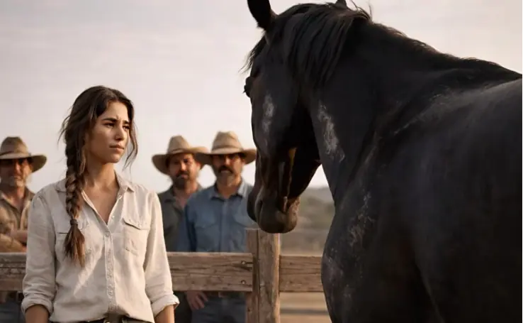 The mafia boss announced that he would pay $50,000 to anyone who could tame the most dangerous horse in the city; everyone laughed