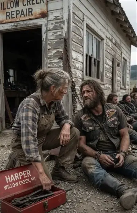“Don’t Be Afraid, I’ll Save You,” Grandma Told Four Chained Bikers — Two Days Later, the Road Began to Shake