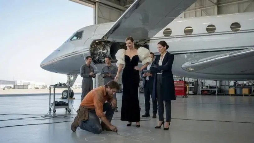The CEO Mocked His 3 Chalk Circles — 7 Minutes Later, Her $80M Jet Roared