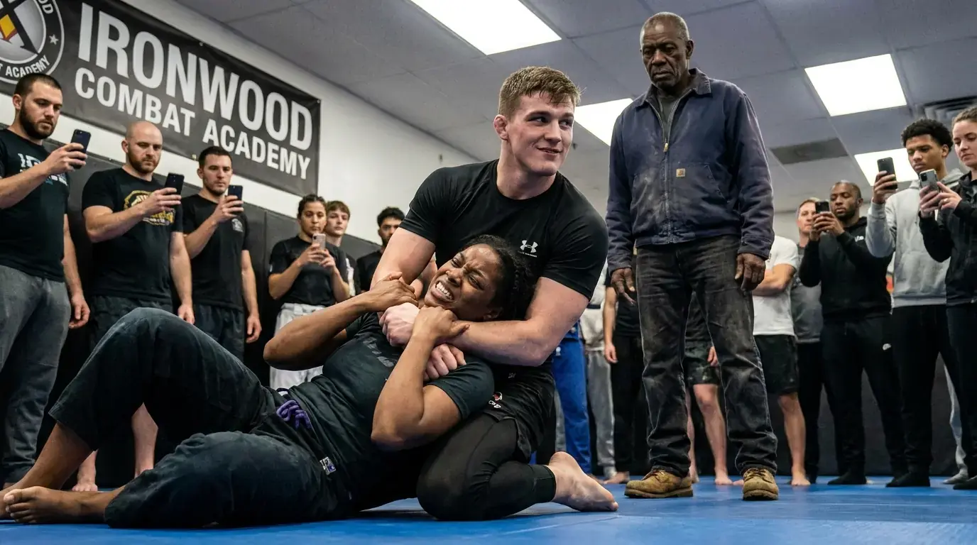 The Champion Told Her, “You Don’t Belong Here” — Then Someone Behind Him Said, “Let Her Go.”
