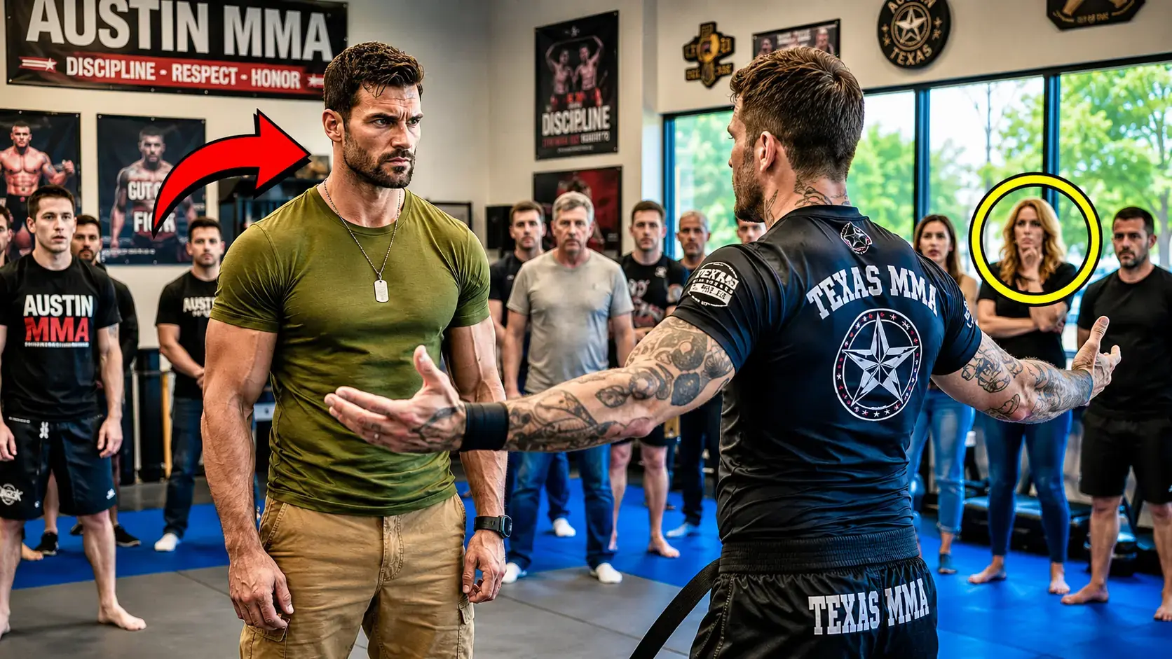 “One Punch.” A Cocky Black Belt Provoked a Retired Dad — What Happened Next Stunned the Entire Gym