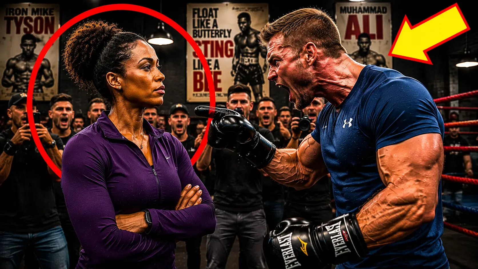 A Black Belt Tried to Humiliate a Quiet Black Woman Before 600 Fans — Then Nobody in the Arena Said a Word