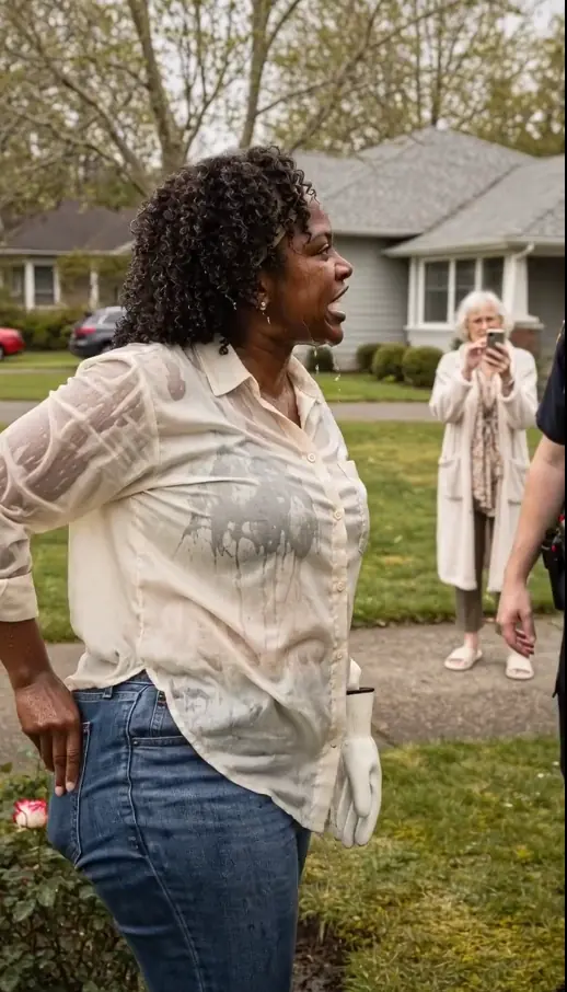 The Officer Sprayed A Black Woman With Her Own Garden Hose — Then He Saw Her Badge