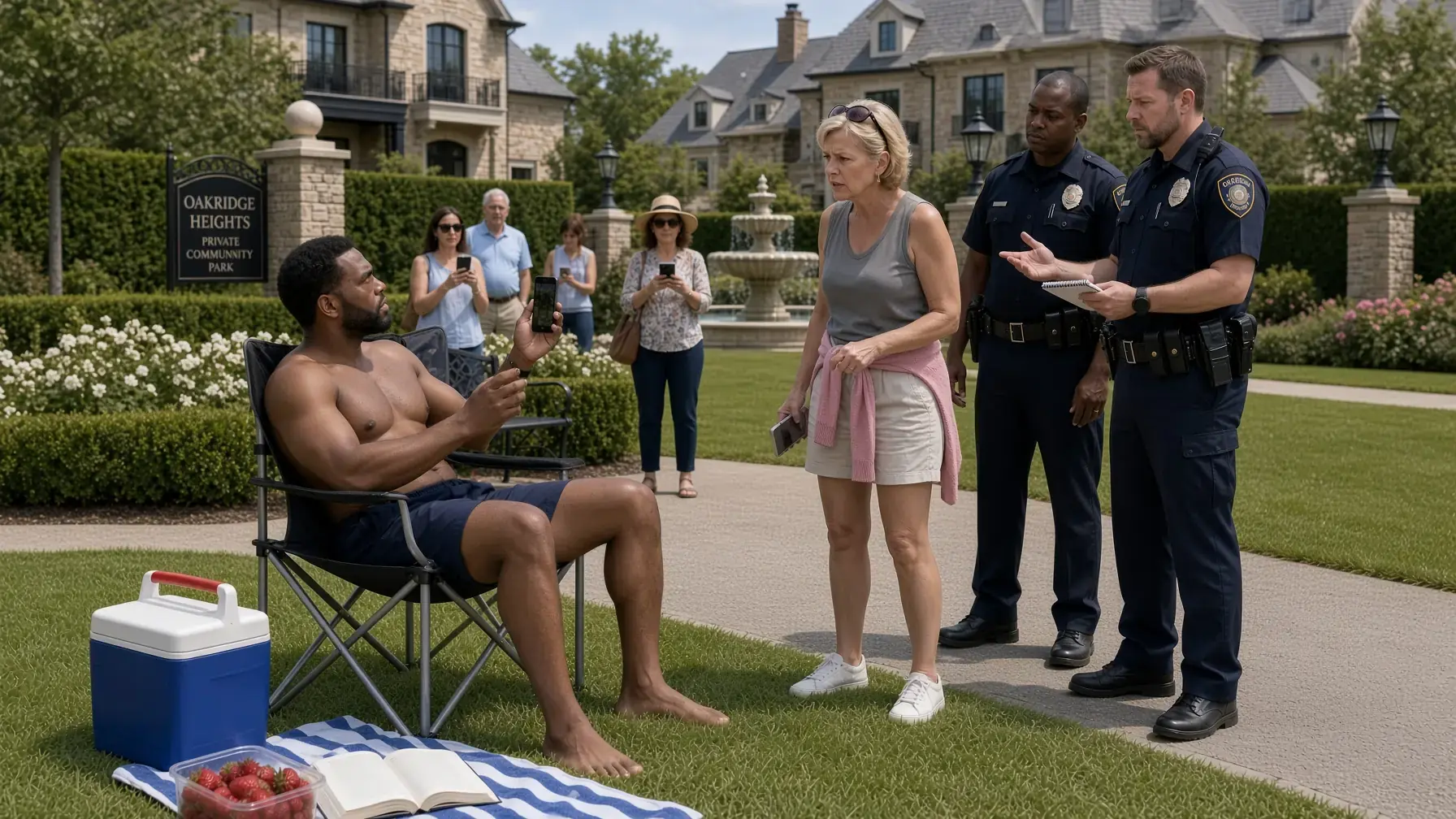 HOA Karen Called 911 on Me for Sunbathing—Then the Officer Asked Her One Question She Couldn’t Answer