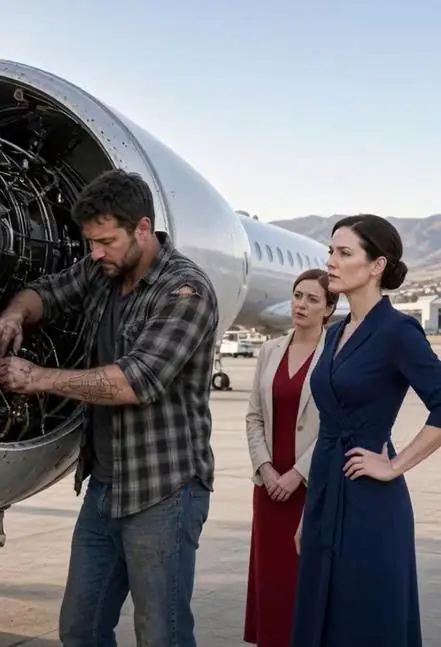 CEO Mocked Single Dad Mechanic Over Jet Engine — Then Saw the Tattoo That Changed Everything