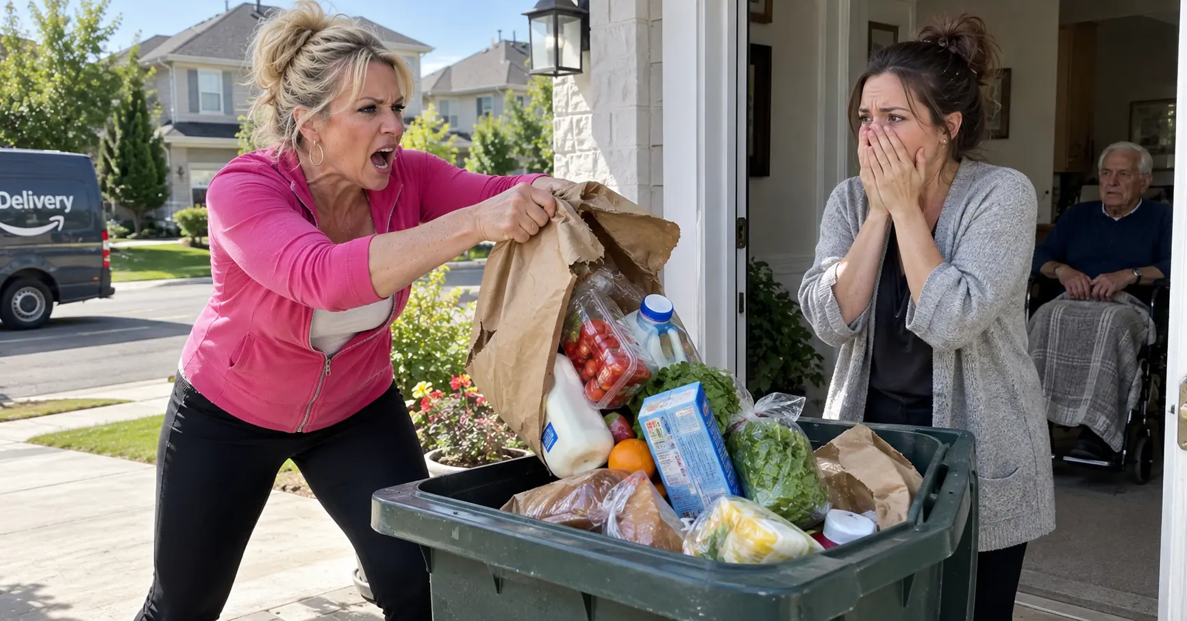 Karen Threw Away My Grocery Delivery — Then She Learned Why I Couldn’t Leave the House