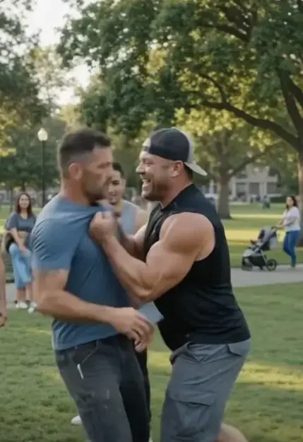 5 Bullies Surrounded a Single Dad in the Park — Unaware He Was an MMA Champion