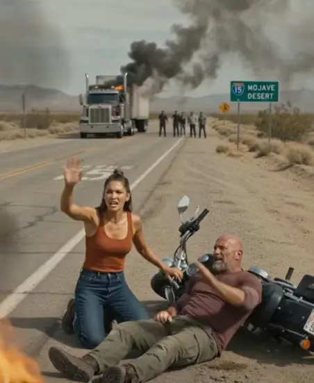 A Deaf Young Woman Saves a Trapped Biker — Then the Entire Chapter Comes for Her