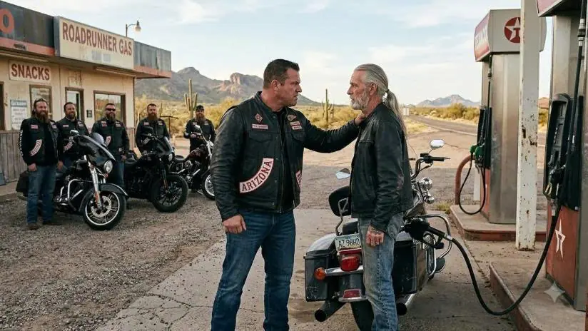 Hells Angels VP Shoved a 68-Year-Old Biker — Then 8 Old-Timers Rose to Their Feet