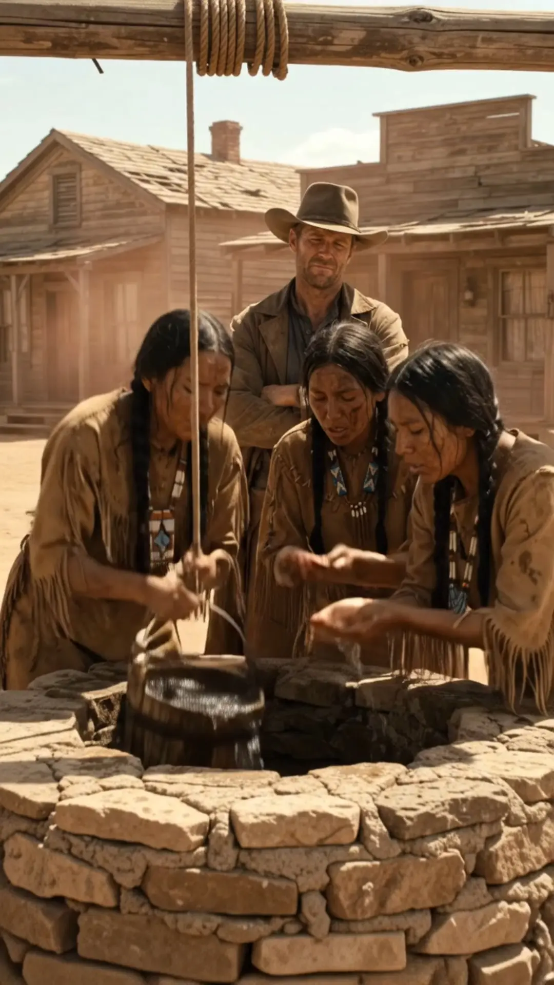A Cowboy Gave Water to 3 Apache Strangers—The Next Morning, 25 Apache Women Arrived