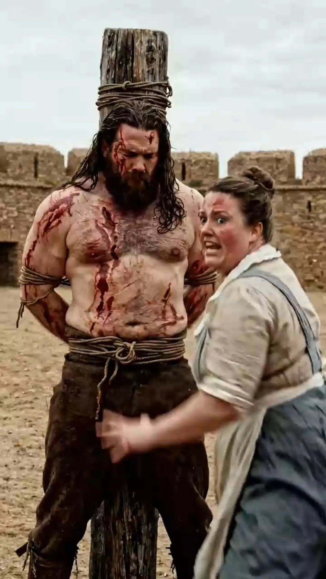 She Stepped Between the Mountain Man and the Whip