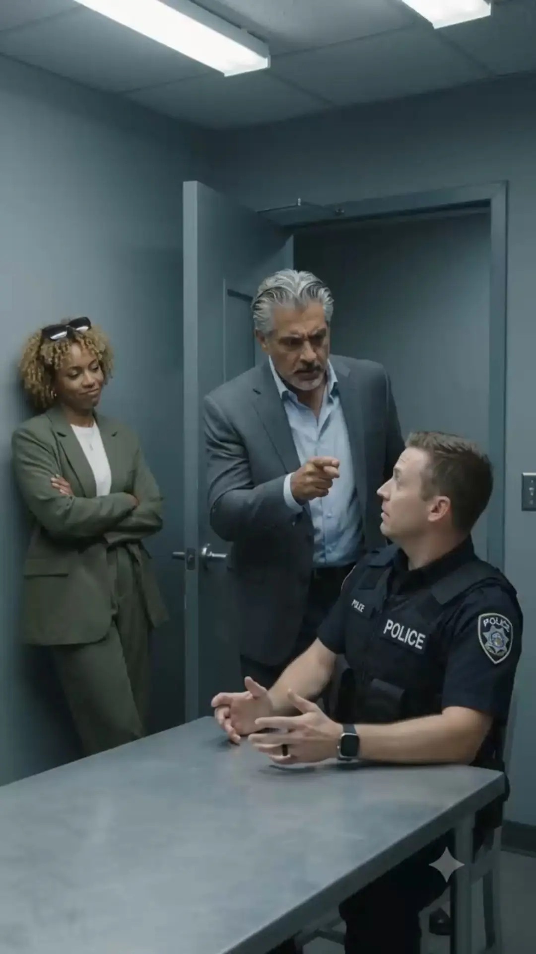 The Badge Could Not Silence Her