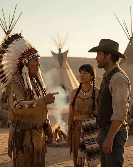 Apache Chief Growled “Marry My Rejected Daughter or Leave” — The Cowboy Went Silent in Shock