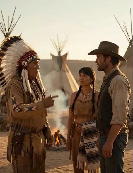 Apache Chief Growled “Marry My Rejected Daughter or Leave” — The Cowboy Went Silent in Shock