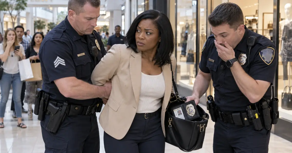 Cops Handcuffed a Woman for Shoplifting at the Mall — Then One Officer Recognized His Own Captain