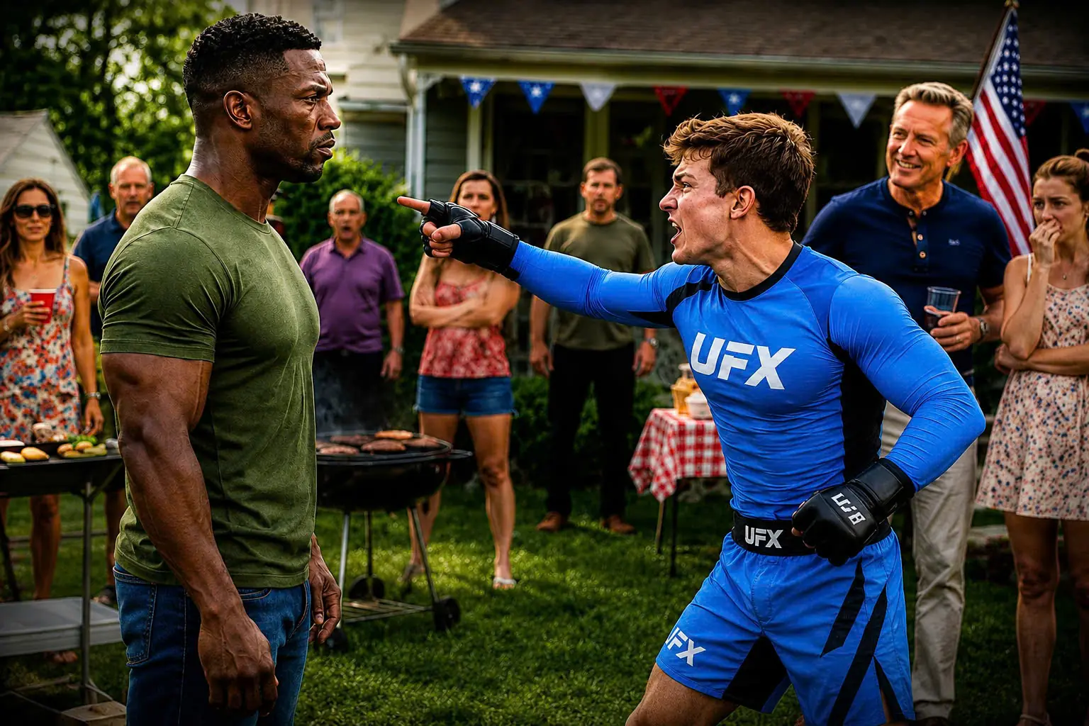 My Rich Neighbor's Black Belt Son Mocked Me Into a Fight — Then Everyone Went Silent