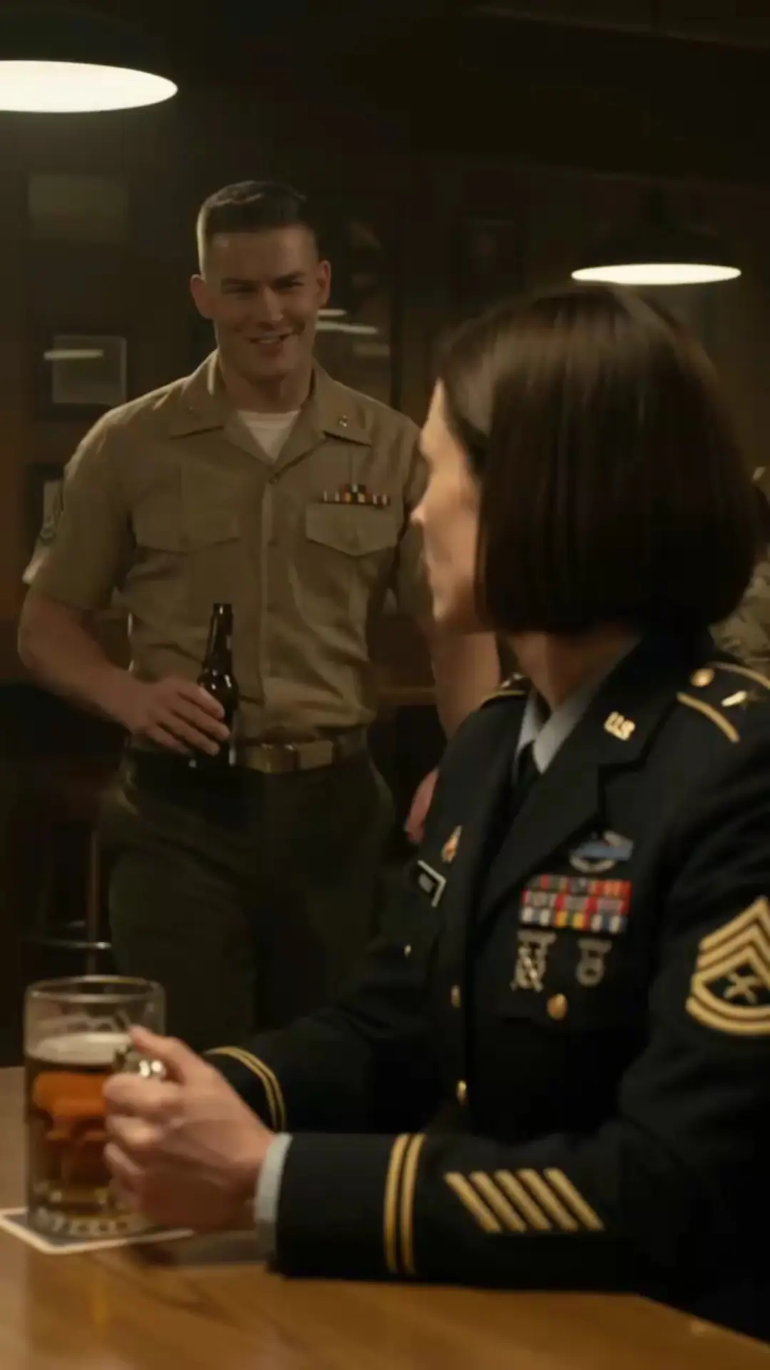 They Laughed When She Said “Iron Ten.” Then the Envelope on the Table Made Every Marine in the Bar Forget How to Breathe