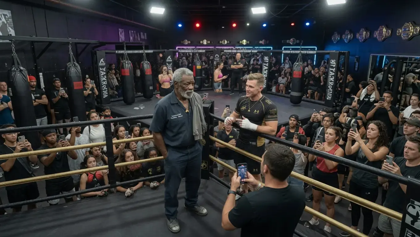 A MILLIONAIRE MMA COACH HUMILIATED HIS BLACK JANITOR FOR THREE YEARS — THEN THE JANITOR STEPPED INTO THE RING