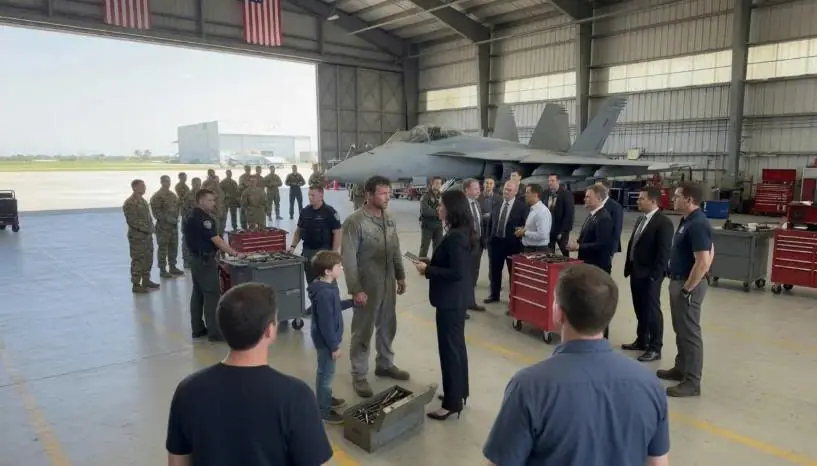 The CEO Challenged a Single Dad to Repair a Fighter Jet — Until His Military File Was Revealed...